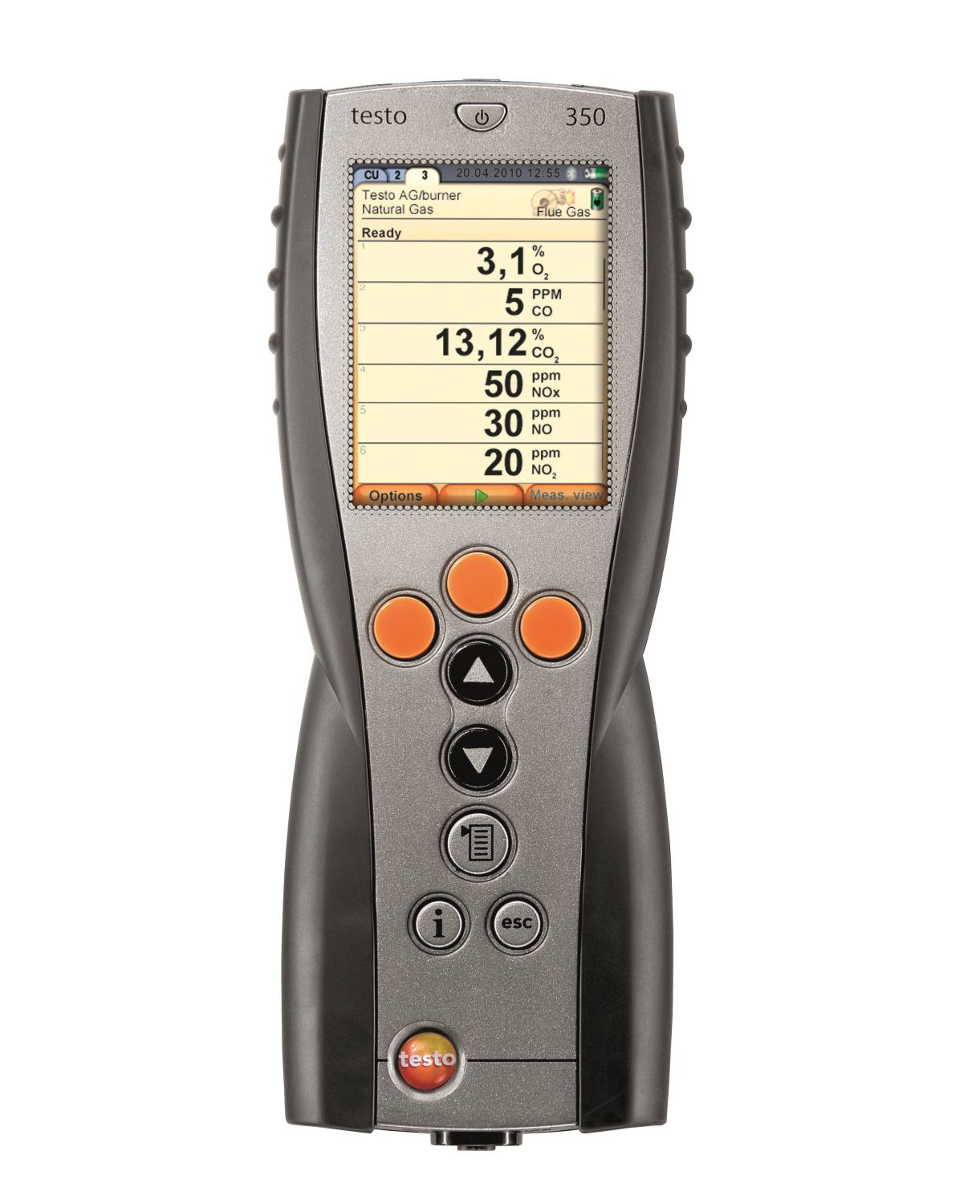 Testo 350 - Control Unit for exhaust gas analyzer