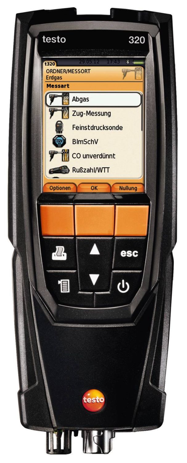 Testo 320 - Super efficient flue gas analyzer