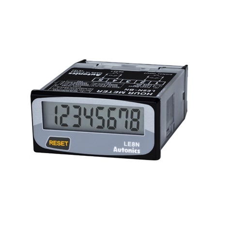 DIN W48×H24mm, Indication Only, LCD Timer (Hour Meter)(LE8N-BN)