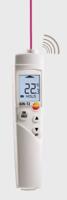 Testo 826-T2 - Infrared Thermometer For Food