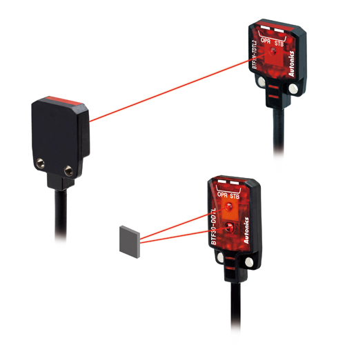 Ultra-Compact, Thin Type Photoelectric Sensors with Built-In Amplifiers(BTF Series)BTF15-BDTD